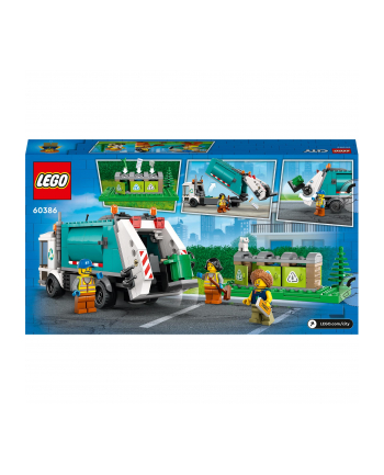 LEGO CITY 5+ Ciężarówka recyklingowa 60386