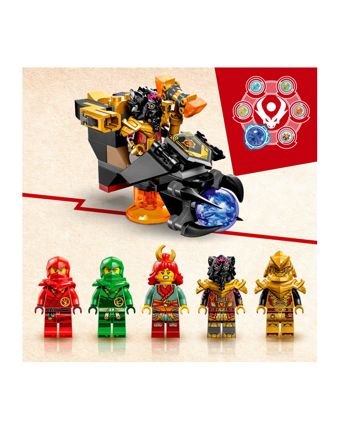 LEGO NINJAGO 8+ Lawowy smok zmieniaj.się ...71793 główny