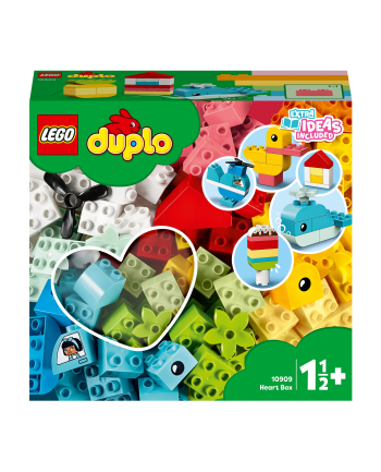 LEGO DUPLO 1,5+ Pudełko z serduszkiem 10909