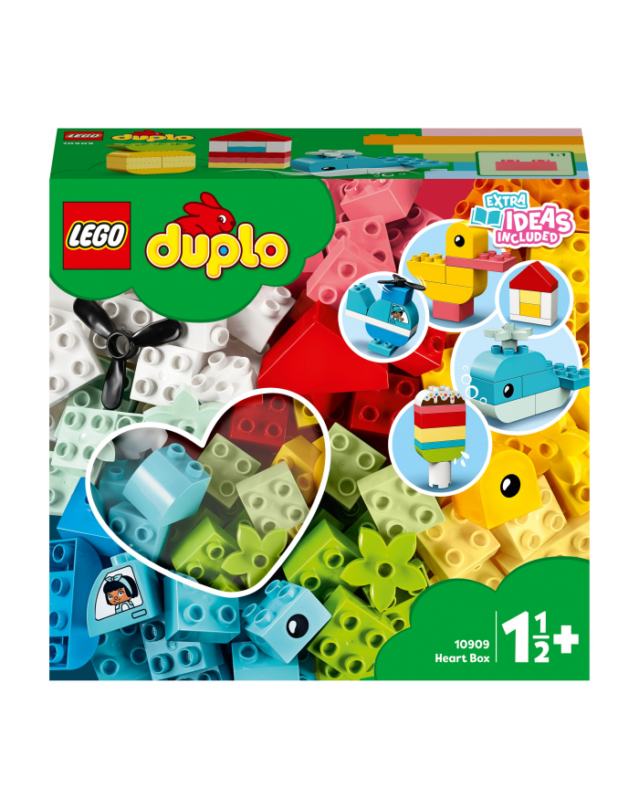 LEGO DUPLO 1,5+ Pudełko z serduszkiem 10909 główny