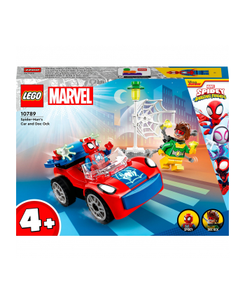 LEGO MARVEL 4+ Samochód SpiderMana i DocOck 10789