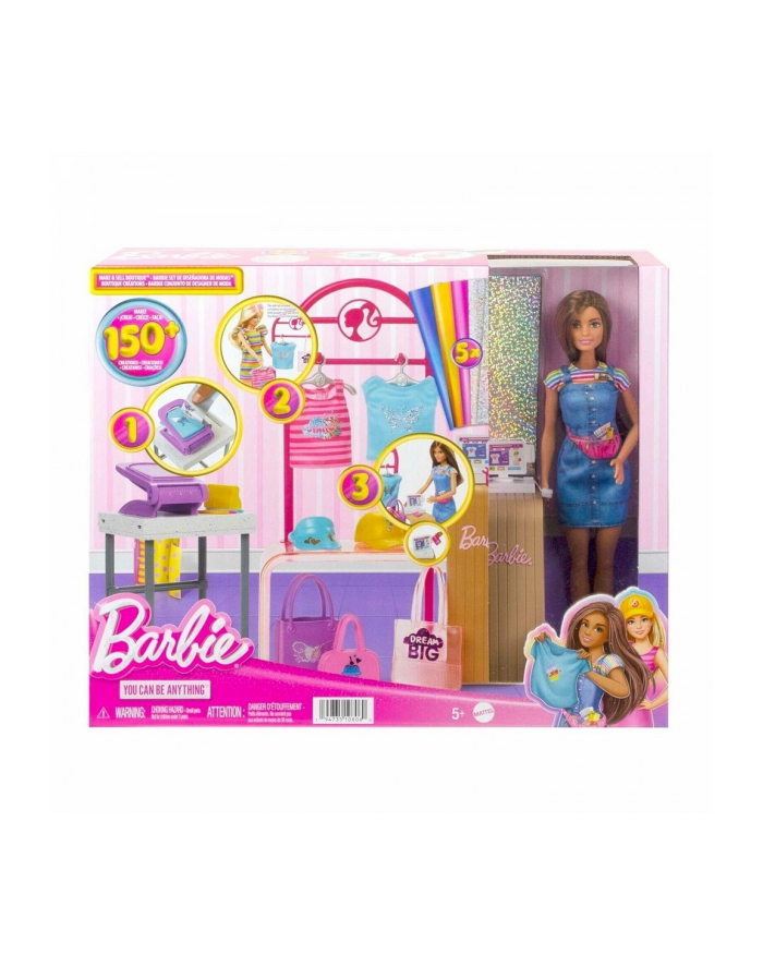 mattel Barbie Projektantka mody zestaw HKT78 /2 główny