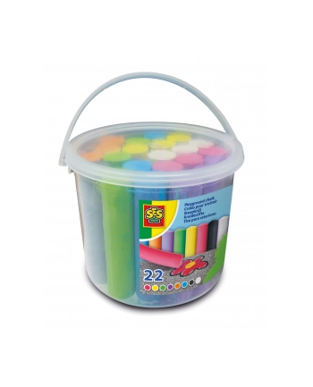 ses creative SES Kreda chodnikowa wiaderko 22szt 02205 22051