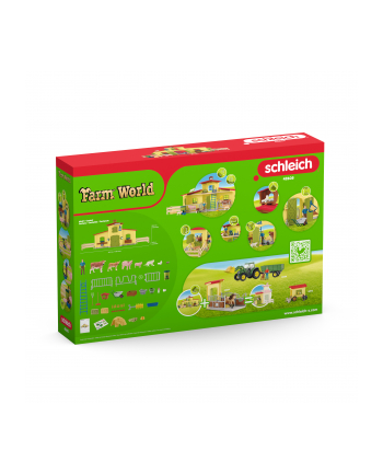 schleich SLH duża farma ze zwierzęt+akcesoria 42605 52290