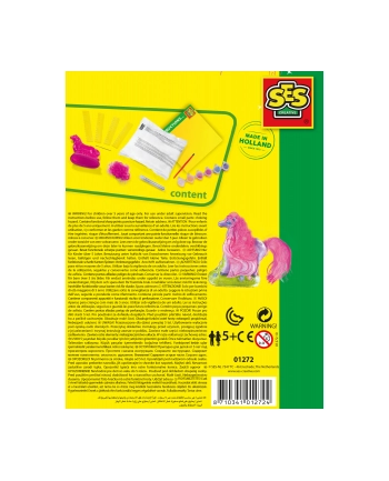 ses creative SES Odlewy gipsowe Koń z grzywą 01272 12724