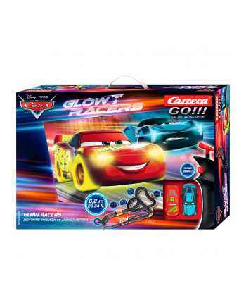 CARRERA GO!!! Disney Cars GlowRacers 6,2m 20062559