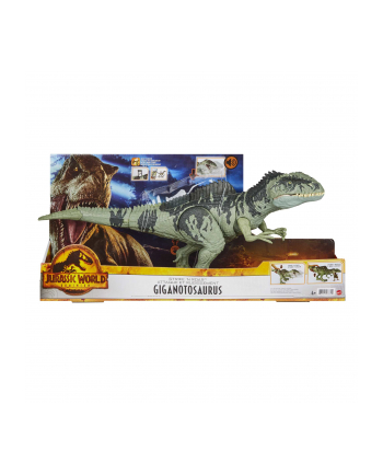 mattel JURASSIC WORLD atak i ryk Gigantozaura GYW86 /