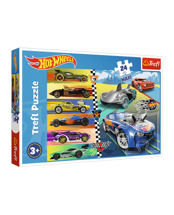 trefl PUZZLE MAXI 24 Szybkie Hot Wheels 14362 nr 2