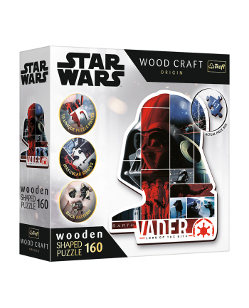trefl PUZZLE 160 Drewn.Kontur.Darth Vader 20190