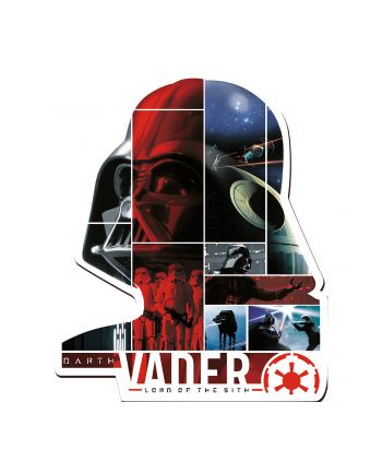 trefl PUZZLE 160 Drewn.Kontur.Darth Vader 20190