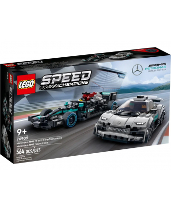 LEGO Speed Champions 76909 Mercedes-AMG F1 W12 E Performance i Mercedes-AMG ONE