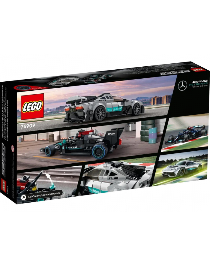 LEGO Speed Champions 76909 Mercedes-AMG F1 W12 E Performance i Mercedes-AMG ONE główny