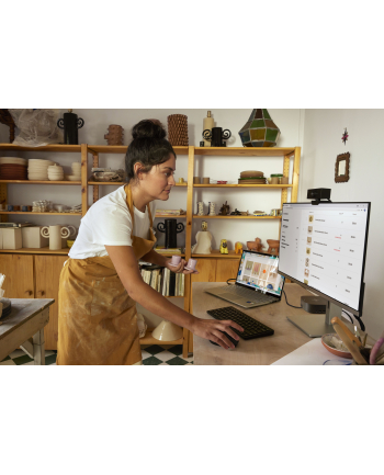 hewlett-packard Klawiatura HP 350 Multi-Device 692S8AA Czarna nr 2