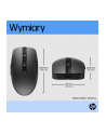 hewlett-packard MYSZ optyczna z akumulatorem HP 710 Silent Bluetooth bezprzewodowa 6E6F2AA Czarna - nr 13