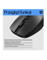 hewlett-packard MYSZ optyczna z akumulatorem HP 710 Silent Bluetooth bezprzewodowa 6E6F2AA Czarna - nr 80