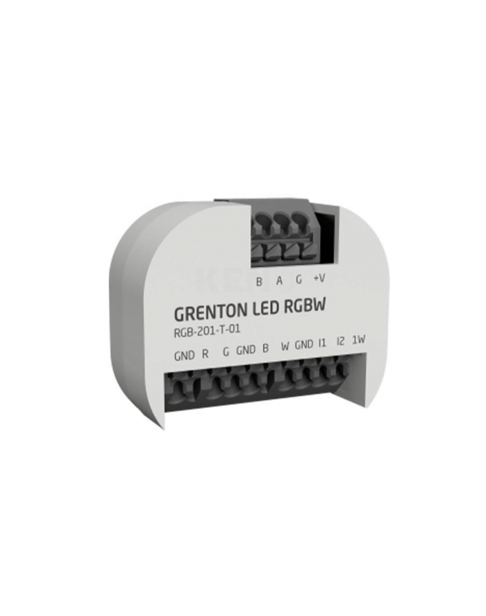Grenton Moduł ściemniający LED RGBW/ 1-wire/ wejścia cyfrowe (2 wej)/ dopuszkowy/ TF-Bus główny