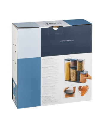 Joseph Joseph Jj Sky Zestaw Szczelnych Pojemników Kuchennych (81106)