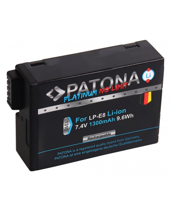 PATONA - Akumulator Canon LP-E8/LP-E8+ 1300mAh Li-Ion Platinum
