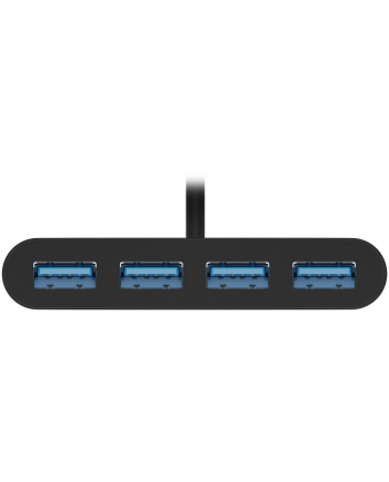 Goobay HUB USB Type-C 5000 Mbit/s Czarny (61073)