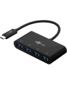 Goobay HUB USB Type-C 5000 Mbit/s Czarny (61073) - nr 6
