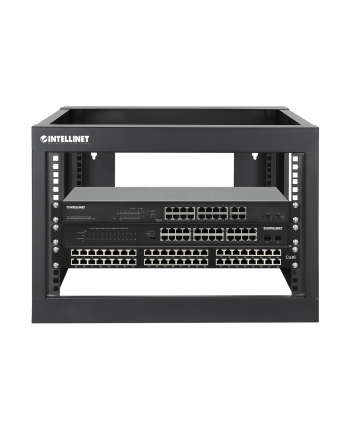 Intellinet Rama Wisząca Rack 19'' 6U 604X555, Z Tylnym Otwarciem, 4 Słupki Montażowe (716031)