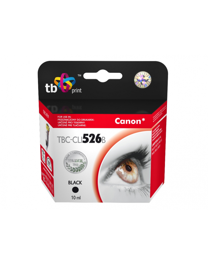 Tusz do Canon PIXMA iP 4850 Black   TBC-CLI526B główny