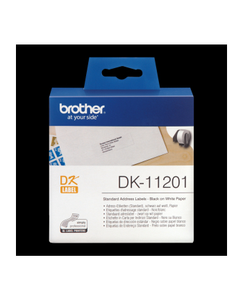Etykiety BROTHER QL500 29x90 400 szt DK11201
