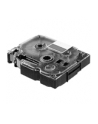 Taśma TCM91 9mm czarne na przezro. - nr 2