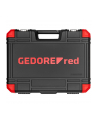 Gedore Zestaw Kluczy Nasadowych 232 el. Napęd 1/2 1/4″ Adapter Narzędzia Grzechotka Nasadki Do Bitów Czerwony R46003232 - nr 4