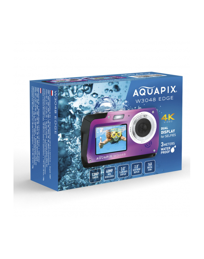 Easypix Aquapix W3048 Edge Fioletowy główny