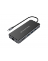 Conceptronic USB-C 2xHDMI,GbE,PD,2xUSB3.0,SD0.25 gr (DONN15G) - nr 13