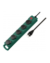 BRENNENSTUHL BRENNENSTUHL BRENNENSTUHL BRENNENSTUHL SUPERSOLID SL-554 GARDEN EXTENSION SOCKET 5M 5FOLD ZIELONY (115991 - nr 11