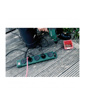 BRENNENSTUHL BRENNENSTUHL BRENNENSTUHL BRENNENSTUHL SUPERSOLID SL-554 GARDEN EXTENSION SOCKET 5M 5FOLD ZIELONY (115991 nr 2