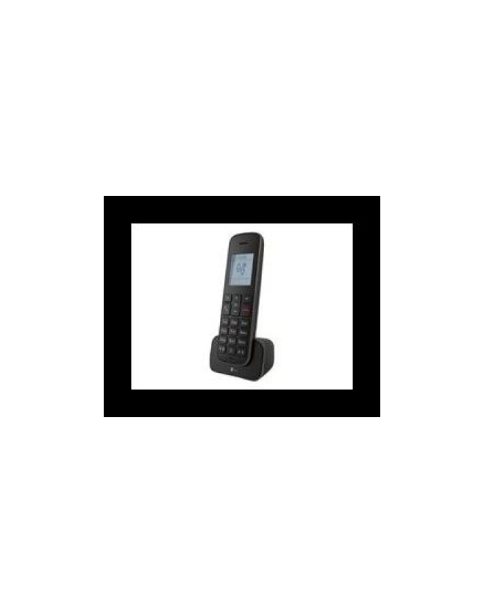 Telekom Sinus 207 Pack Zestaw Rozszerzeń (Słuchawka I Stacja Ładująca) Czarny główny