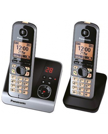 Panasonic Telefon bezprzewodowy Kx-tg 6722 Gb Duo