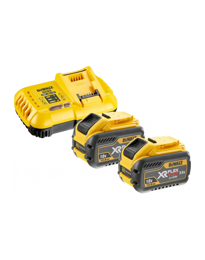 DeWALT DCB118Y2T zestaw 2 x akumulator 54V Li-Ion 12,0Ah + ładowarka + Tstak główny