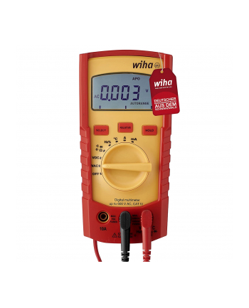 Wiha Multimetr cyfrowy 45218 CAT III 600V IV 300V