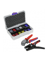 Knipex Zestawy Do Zagniatania Tulejek Kablowych Z Kołnierzem Tworzywa Sztucznego 979014 - nr 1
