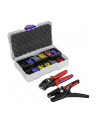 Knipex Zestawy Do Zagniatania Tulejek Kablowych Z Kołnierzem Tworzywa Sztucznego 979015 - nr 1
