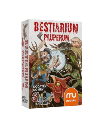 trefl kraków Stwory z obory: Bestiarium Pauperum - dodatek gra Muduko
