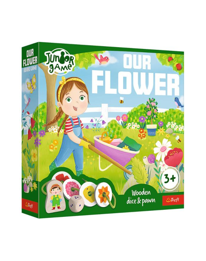 Our Flower Junior game gra 02480 Trefl główny