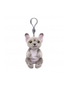ty inc. Maskotka brelok Ty Baenie Bellies WILFRED szary pies 8,5cm Clip 43111 - nr 1