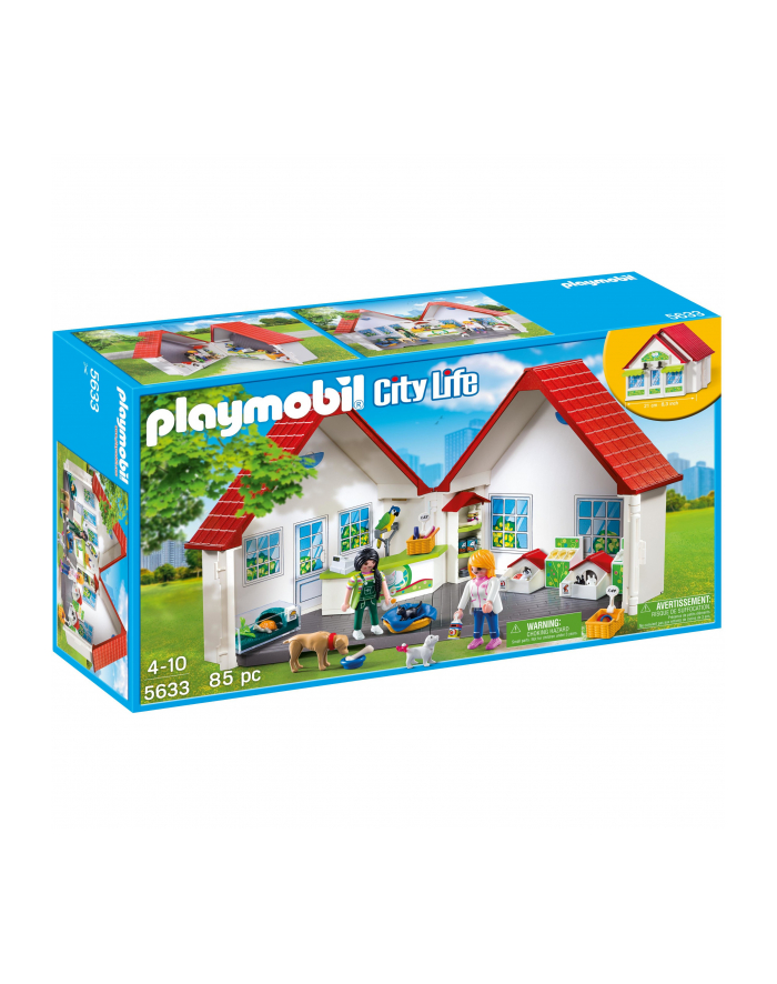 Playmobil 5633 Przenośny Sklep Zoologiczny Walizka główny