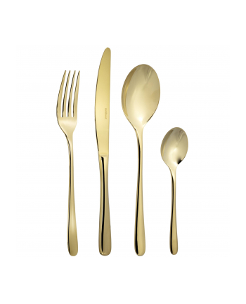 Sambonet Zestaw sztućców Taste 24el.6 os gold (52553G81)