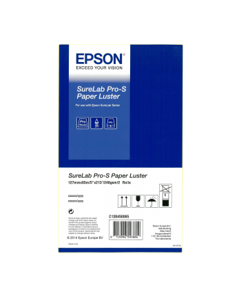 Epson Papier W Roli Surelab Pro-S Paper Luster 127Mm X 65M 248G (2 Szt.) (C13S450065Bp)