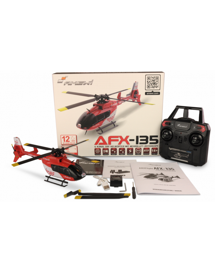 Amewi Helikopter Rc Afx 135 Drf 22327 305 Mm 100 G Rtr AFX135DRF główny