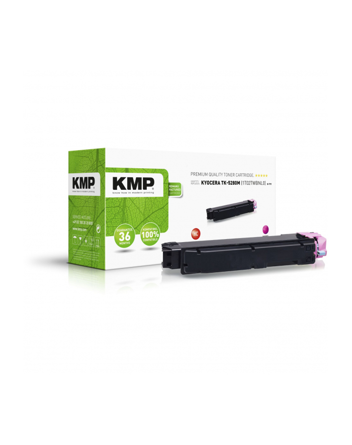 KMP KNOW HOW IN MODERN PRINTING KMP K-T91 TONER KOMPATYBILNY Z KYOCERA TK-5280 M MARKA KMP główny