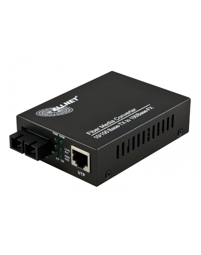 Allnet 10/100Basetx/Sx/Sc Wielomodowy Konwerter Mediów All-Mc102-Sc-Mm 100 Mbit/S główny