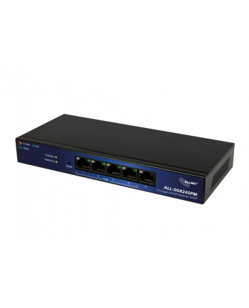 Allnet Switch All-Sg8245Pm, 5 Portów, 1000 Mbit/S, Funkcja Poe (ALLSG8245PM)