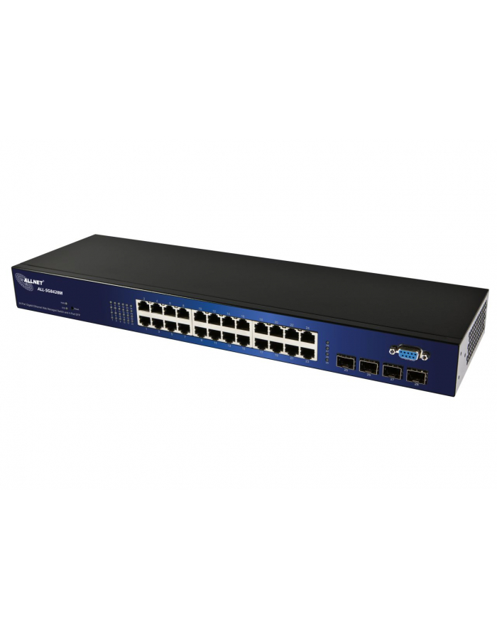 Allnet Switch All-Sg8428M, 24+4 Porty główny